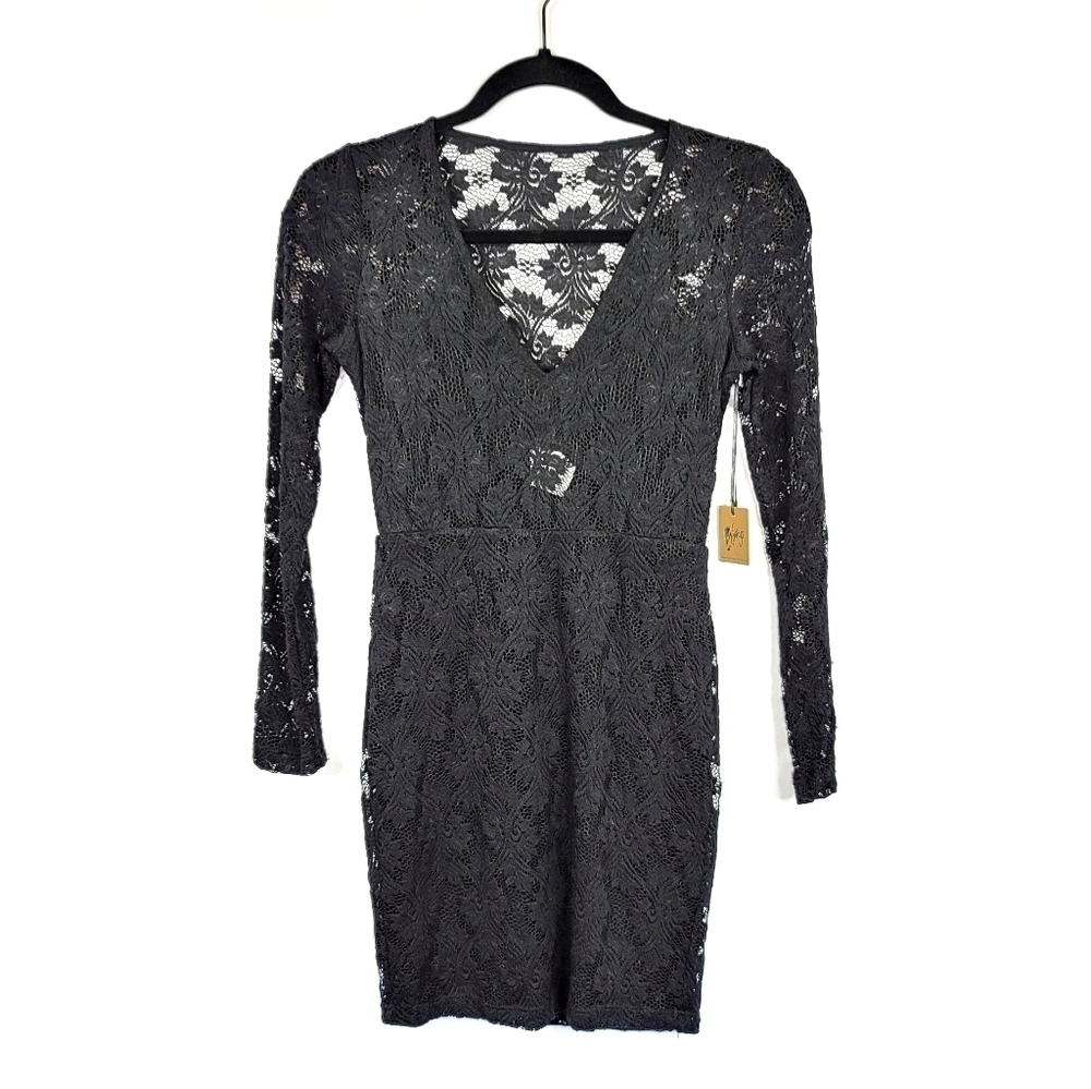Nightcap x Carisa Rene Deep V Cutout Dress NWT - Picture 1 of 7